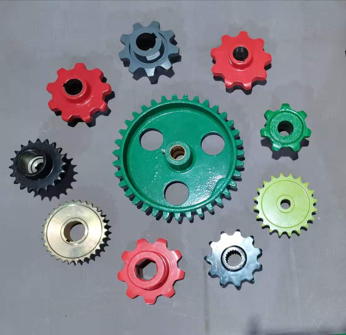 H118583 Combine parts steel front chain sprocket(图14)