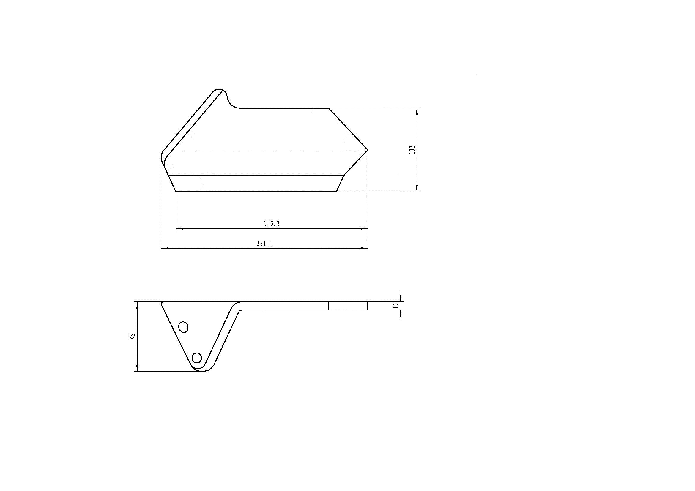 simple and durable cultivator shovel sweep for tillage(图9)