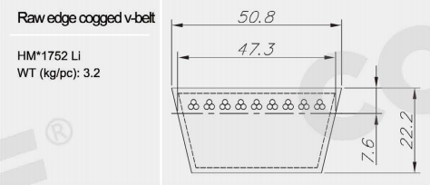 Vv Belt made in Aramid fibre cord(图3)