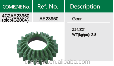 H118583 Combine parts steel front chain sprocket(图9)