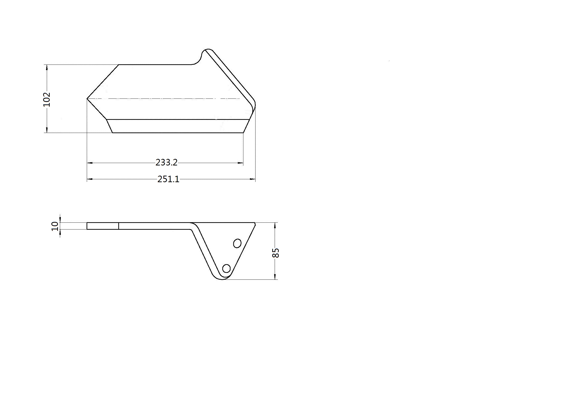 simple and durable cultivator shovel sweep for tillage(图7)