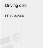 4C6024 (Ffy2.3-2397,808202.3) Agriculture Clutch For Machinery Parts replacement for JD, CLAAS, CNH(图3)