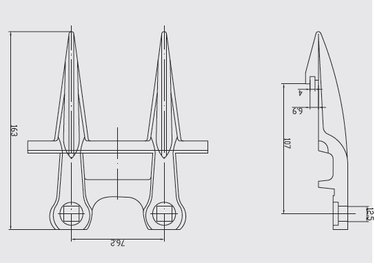 Agricultural Machinery Spare Parts Forged Knife Guard Knife Finger for JD , CLAAS , Case IH(图19)